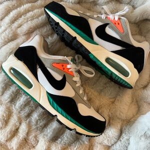 Nike Air Max Sneakers - Black, White, and Teal